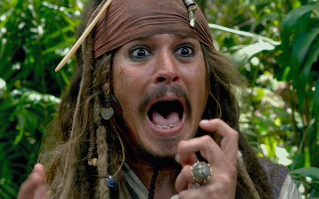 我就喜欢当海盗德普加勒比海盗