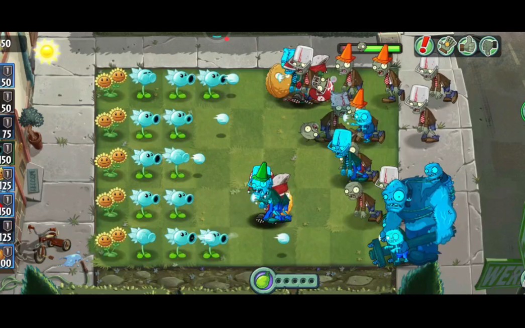 [pvz2]迴歸一代,寒冰射手也是不好惹的!