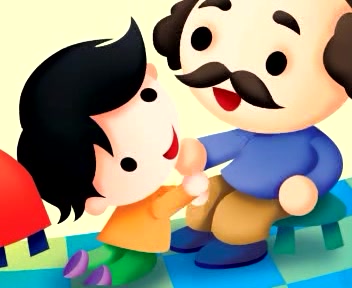 小班上-13律动《我帮爷爷捶捶腿》