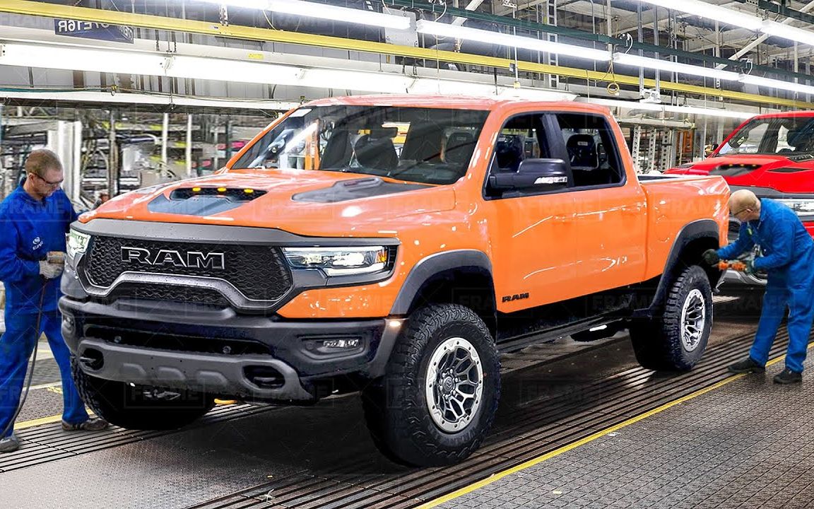 【生产线】如何建造大型 ram 1500 trx 皮卡车