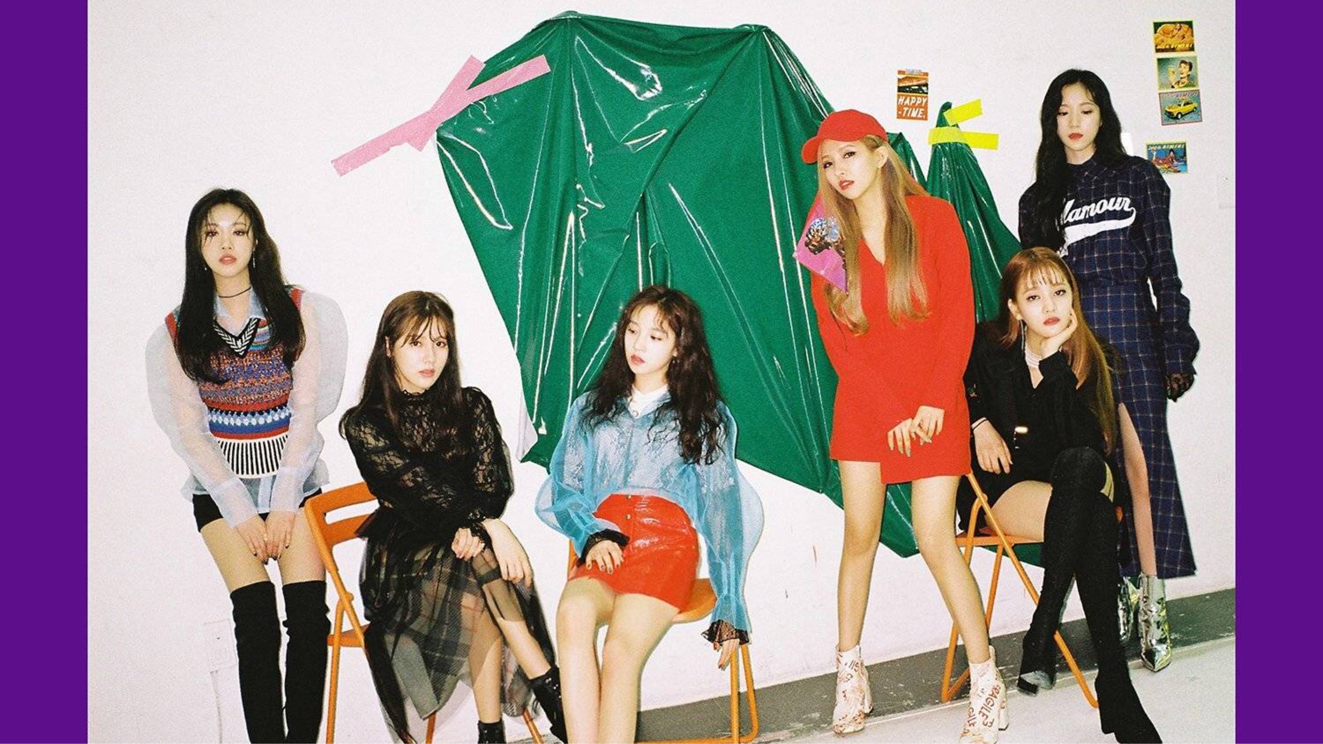 cube新女团女孩子们弘大公演翻跳cl防弹少年团4minute舞蹈