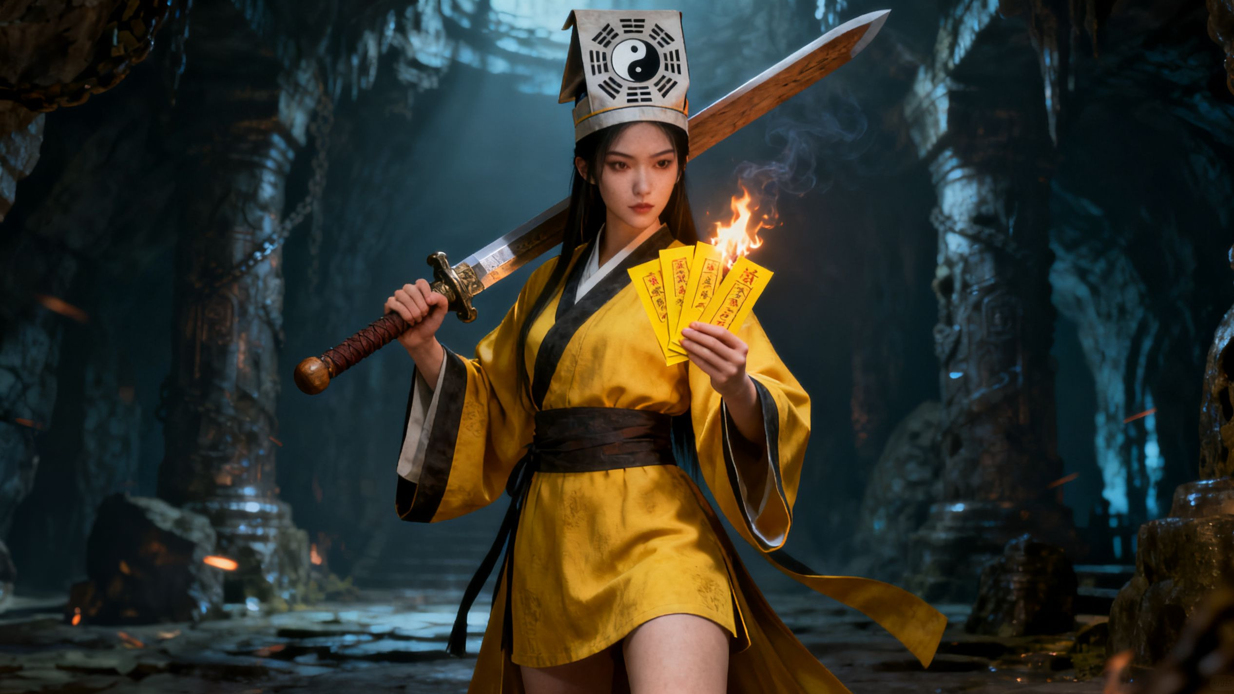 找到真的《清末：古墓丽影》了？开局美女道士，下墓摸金玩僵尸！