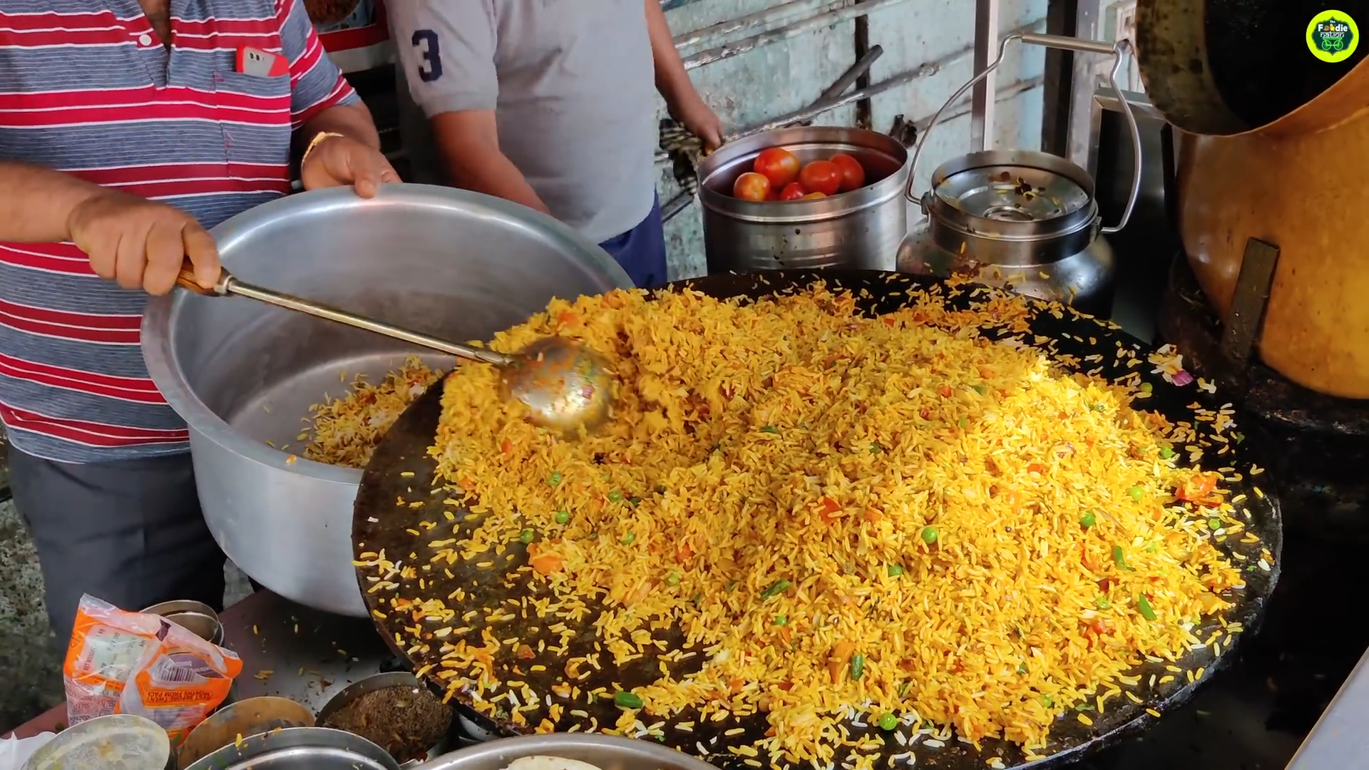 印度版蛋炒饭,这色香味俱全啊