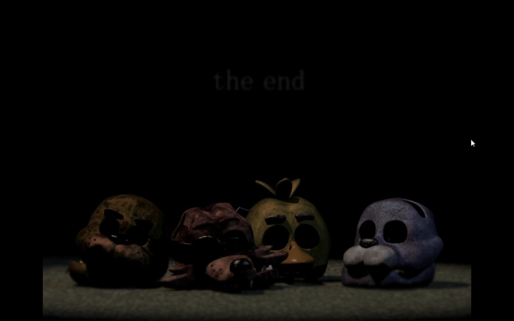 [图]【弗莱迪的五夜惊魂3】FNAF3第五夜好结局通过