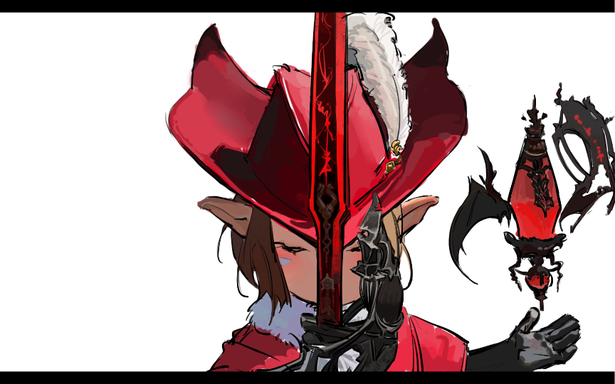 procreate假期摸的赤魔拉拉肥