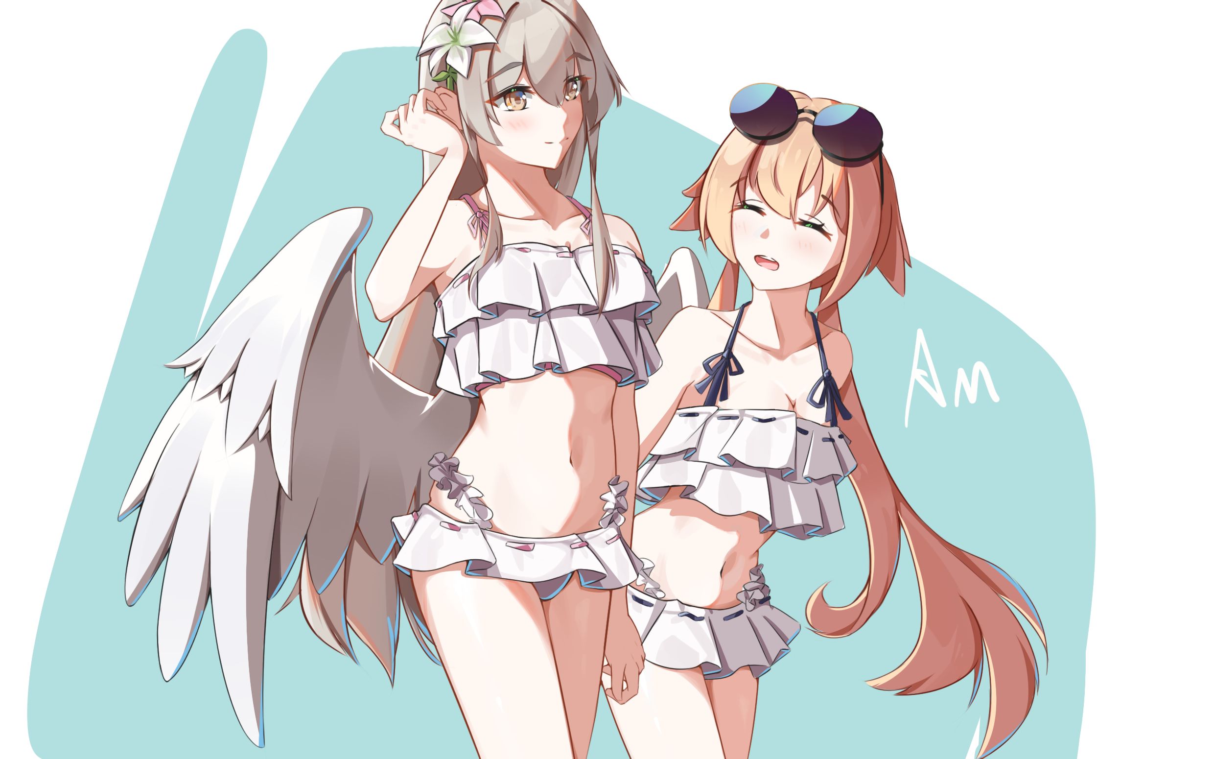 【板绘录像】【碧蓝档案】 渚大人与日富美的夏日青春物语