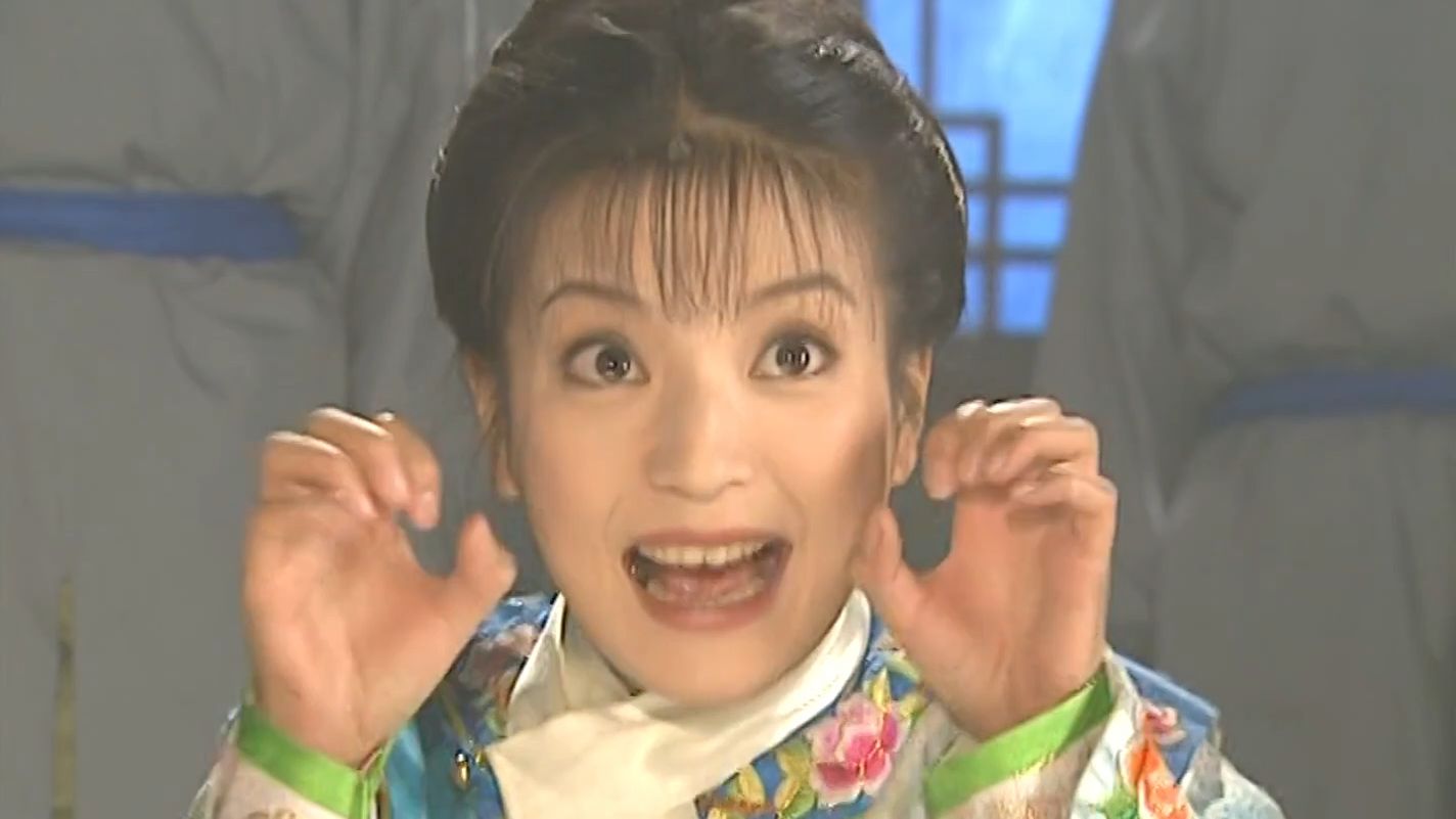 你说为什么就玩什么呗,小燕子花式回答老佛爷审讯,哈哈,还珠格格