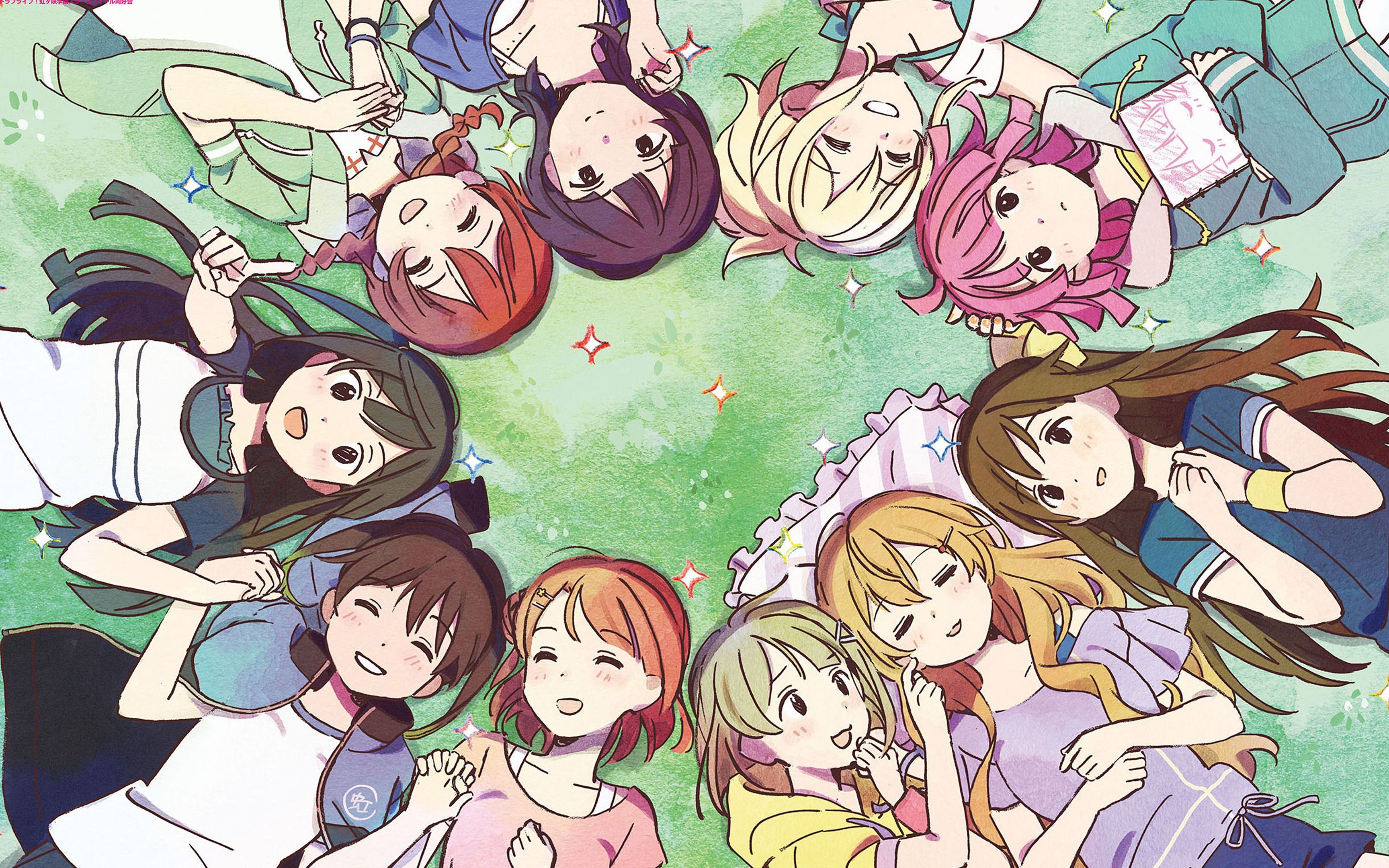 虹咲tv13集(梦がここからはじまるよ)动作solo对比_哔哩哔哩_bilibili