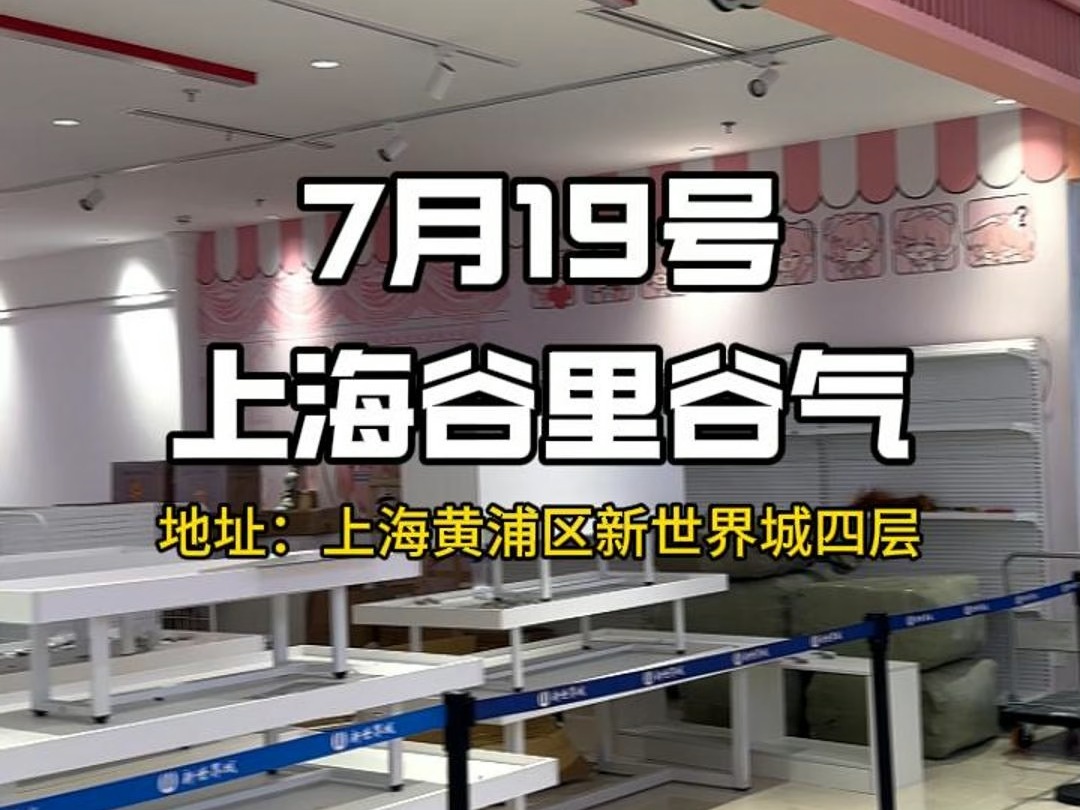 好价谷空降上海!开业活动多多! 就在7月19号!等你来爽玩! 地址:上海市黄浦区南京西路新世界城四楼 营业时间:早十晚十哔哩哔哩bilibili