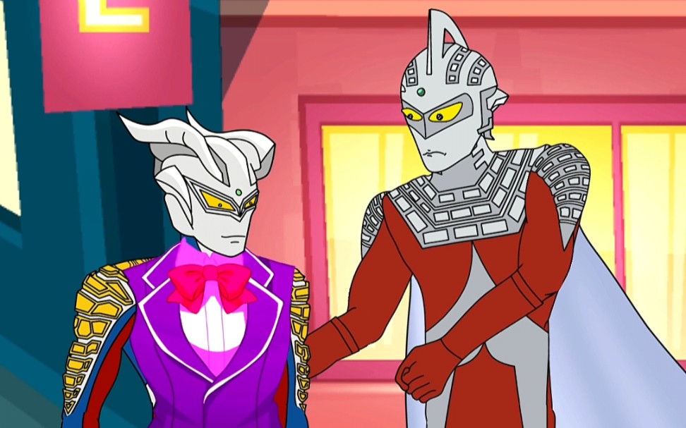 赛罗穿格丽乔的裙子,哈哈哈