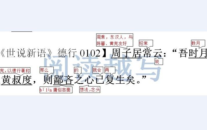 [图]中小学古文阅读，《世说新语》德行第二：如此夸赞他人，实在了不得