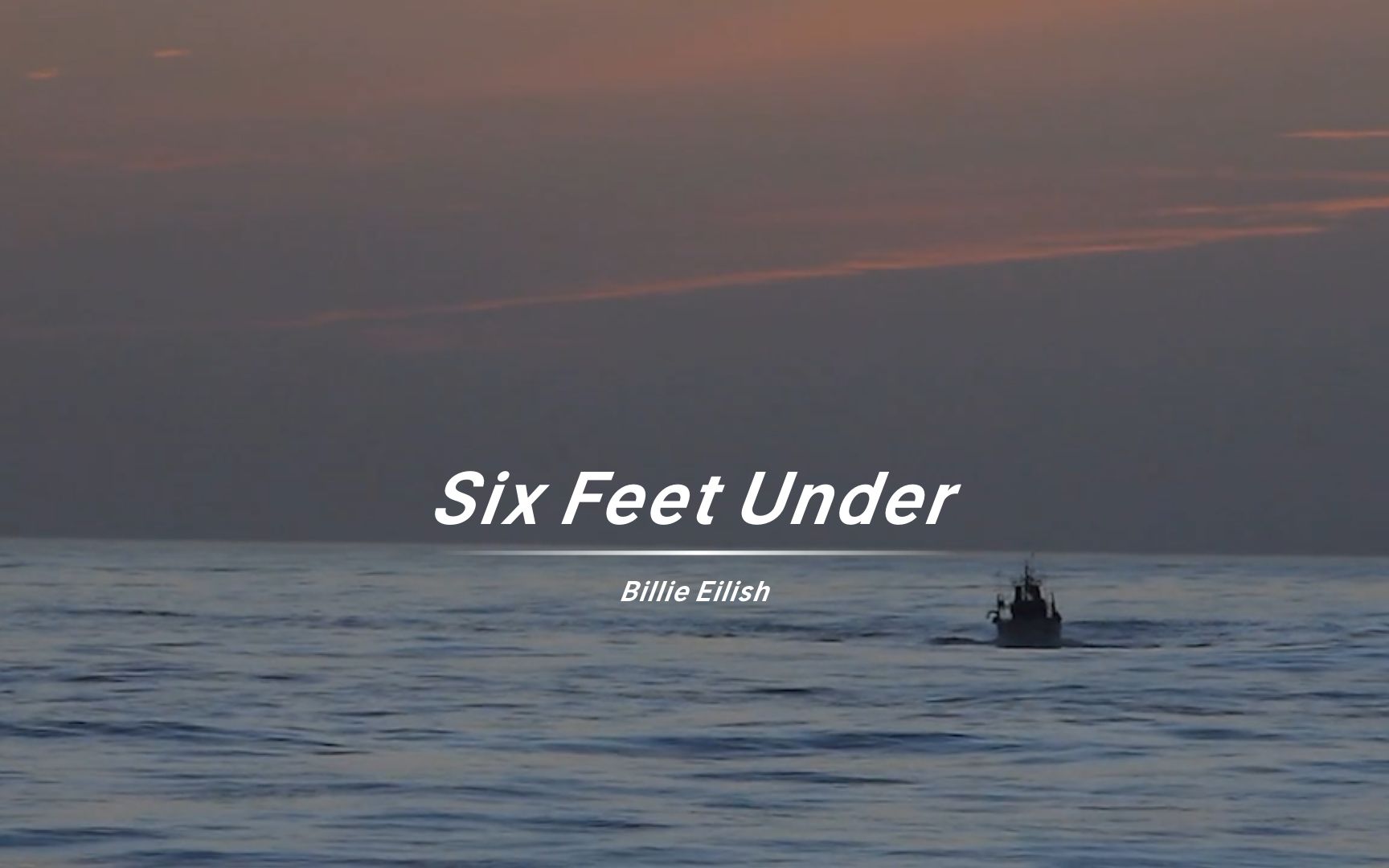 [图]每次听到这首歌《Six Feet Under》就有很想哭的感觉