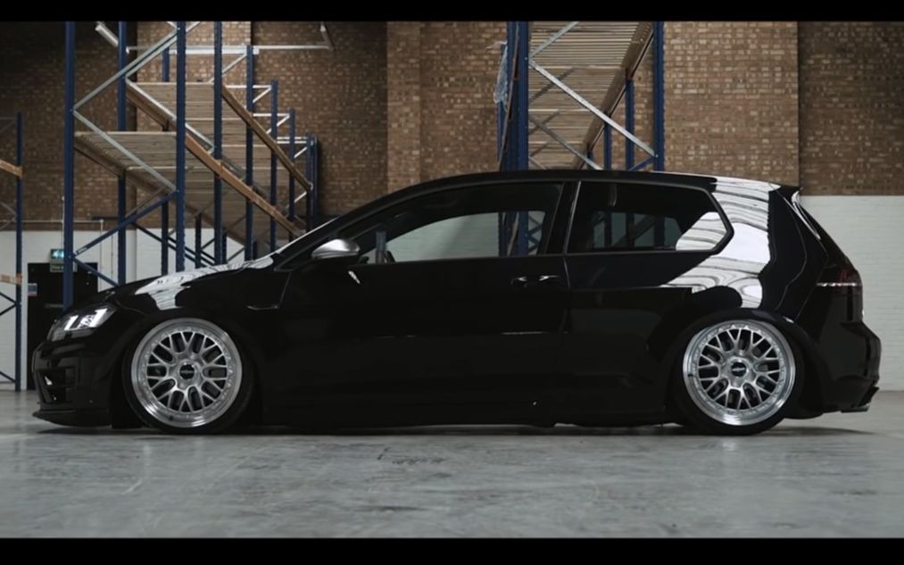 Bagged VW MK7 Golf R 姿态高尔夫MK7哔哩哔哩bilibili