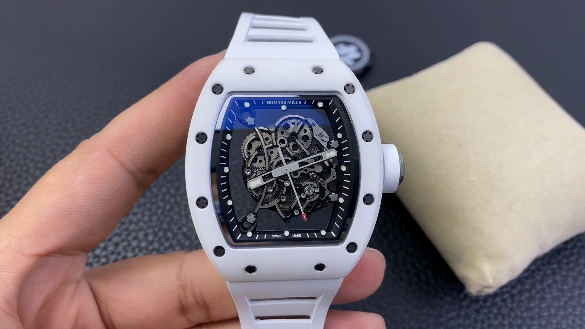 高仿理查德新品rm055 白陶瓷