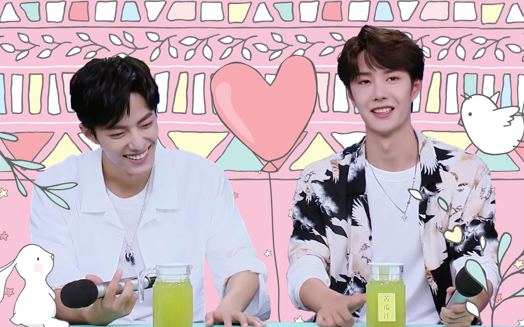 【博君一肖】甜蜜蜜|快本甜蜜蜜笑容合集