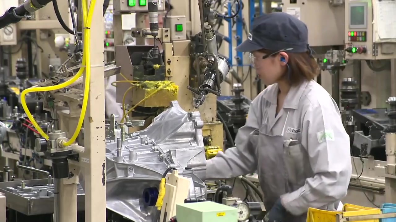 马自达6(2019)生产线-日本汽车厂