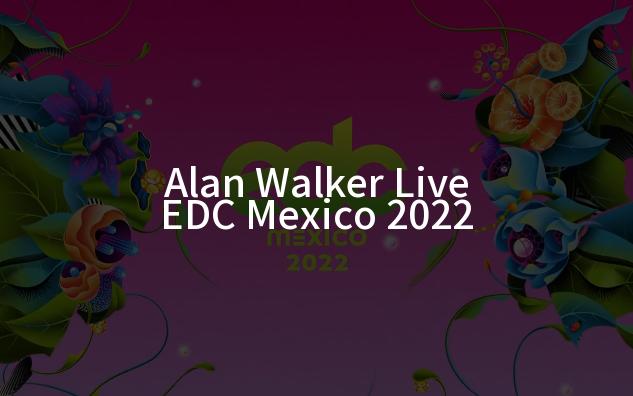 【2022 Alan现场-墨西哥】Alan Walker Live @ EDC Mexico 2022