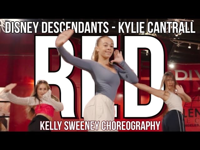 美国红房子舞蹈|red @disneydescendants @kyliecantrall | @kelly