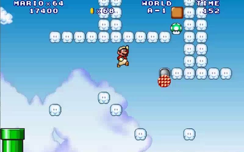 [图]【Mario Forever】MF A Fabulous Space V5.0 Sky Realm 通关录像