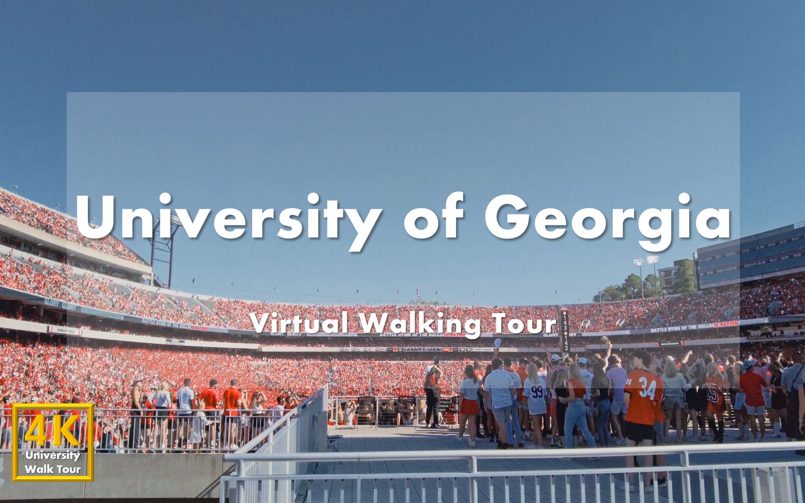 [图]佐治亚大学（上集）- 校园漫步 - University of Georgia Virtual Walking Tour｜USA