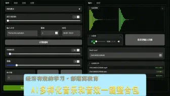 1AI多样化音乐和音效一键整合包