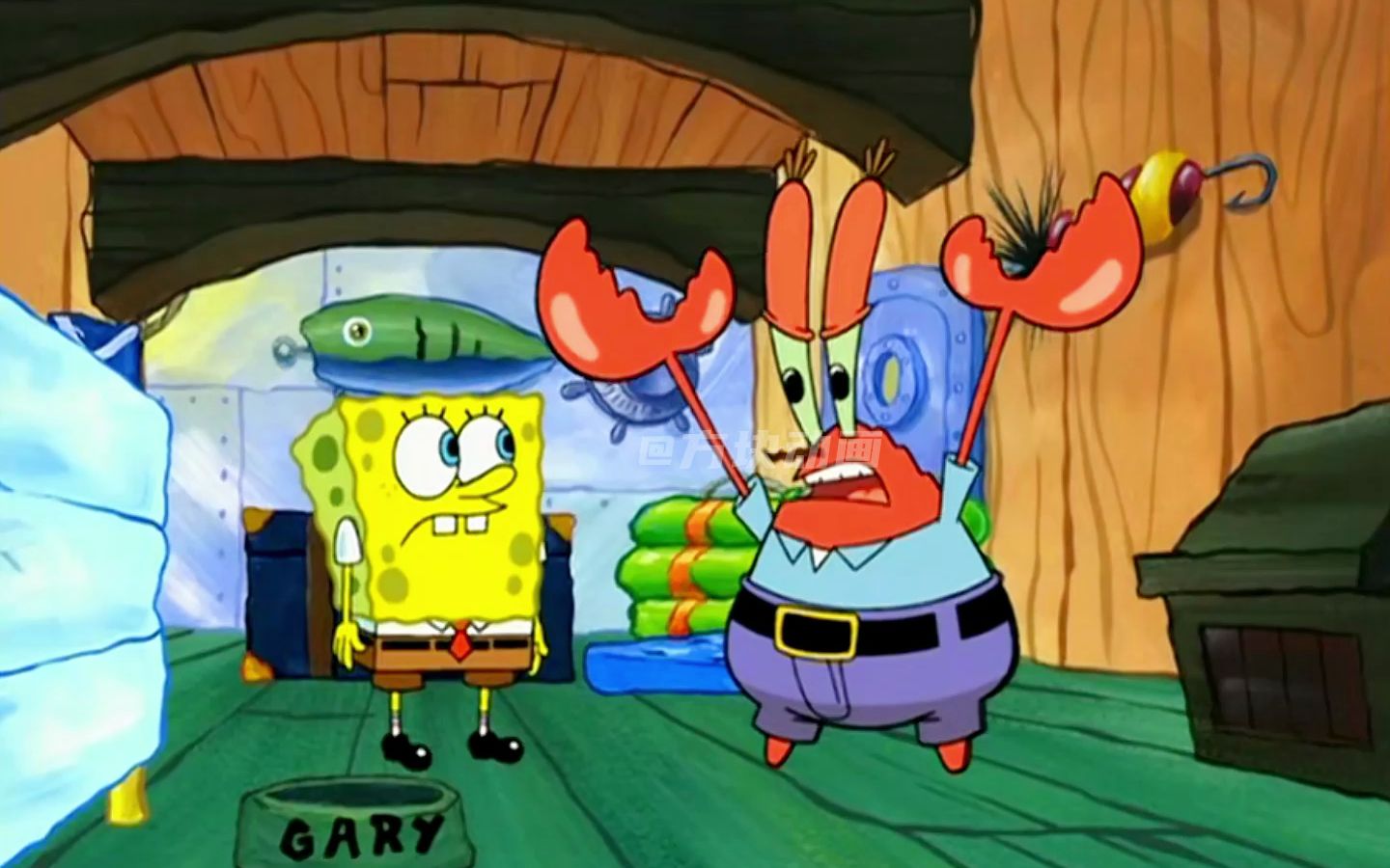 海绵宝宝上班迟到