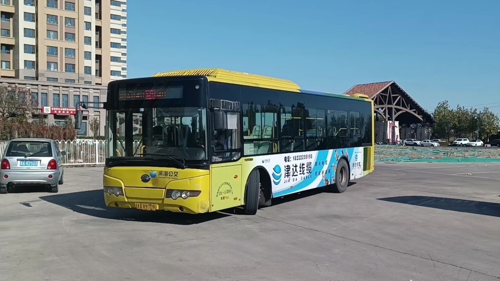 天津滨海公交pov——129路(绅湖公馆——塘沽中心站)