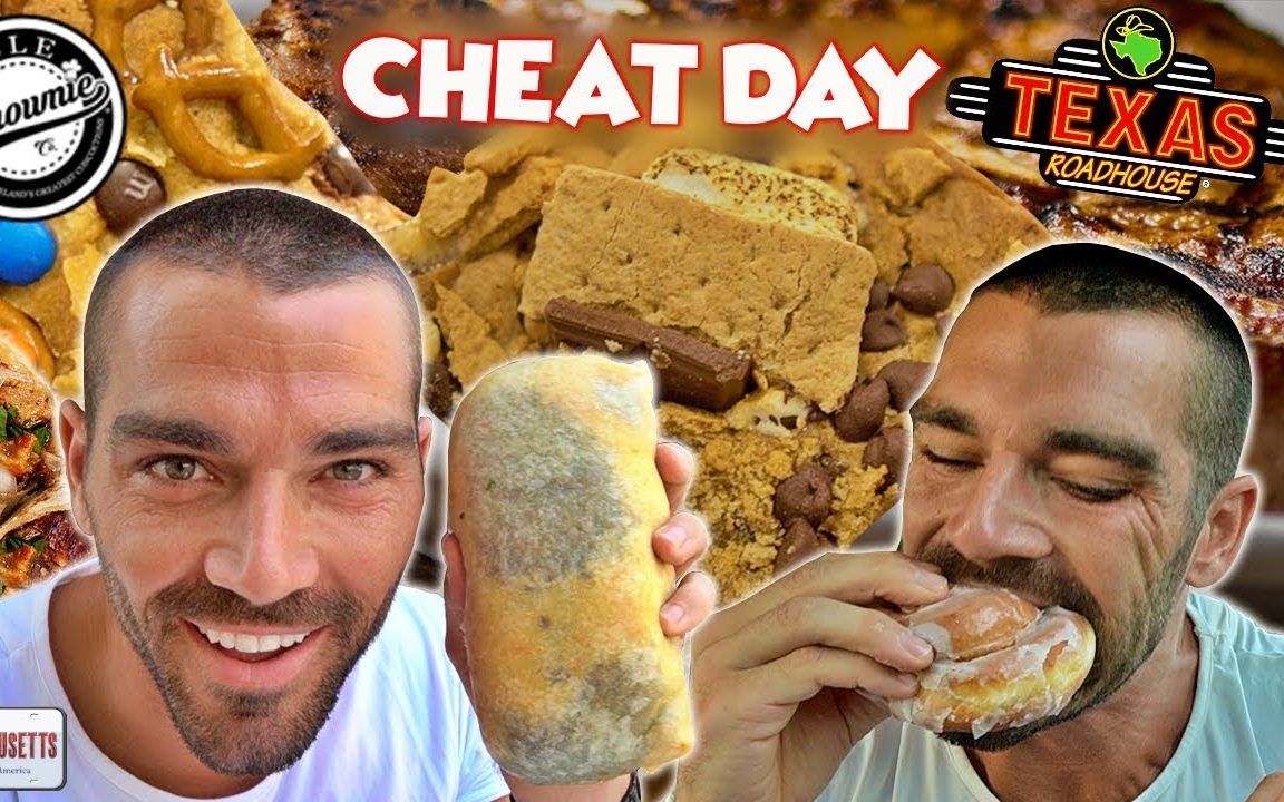 【男模Nick】大嘴的纽英伦Cheat Day之旅~欺骗日大吃甜品甜食!超大布朗尼了解一下!哔哩哔哩bilibili