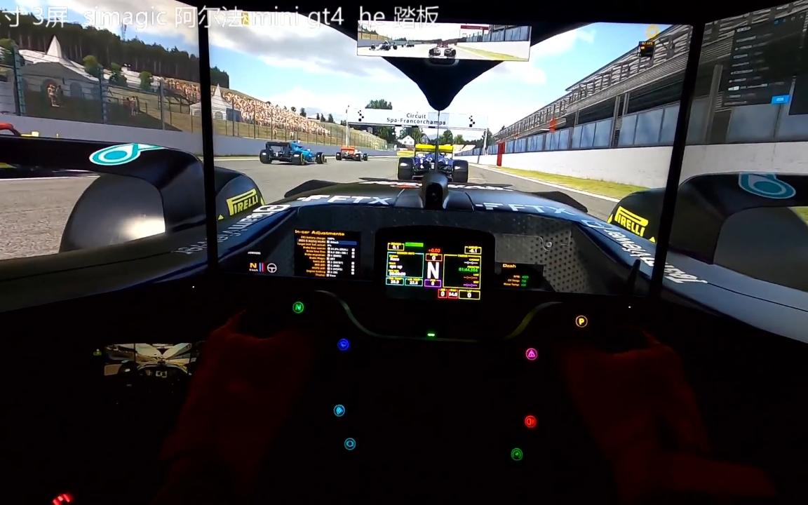 iracingw12三屏第一视角正赛直播回放