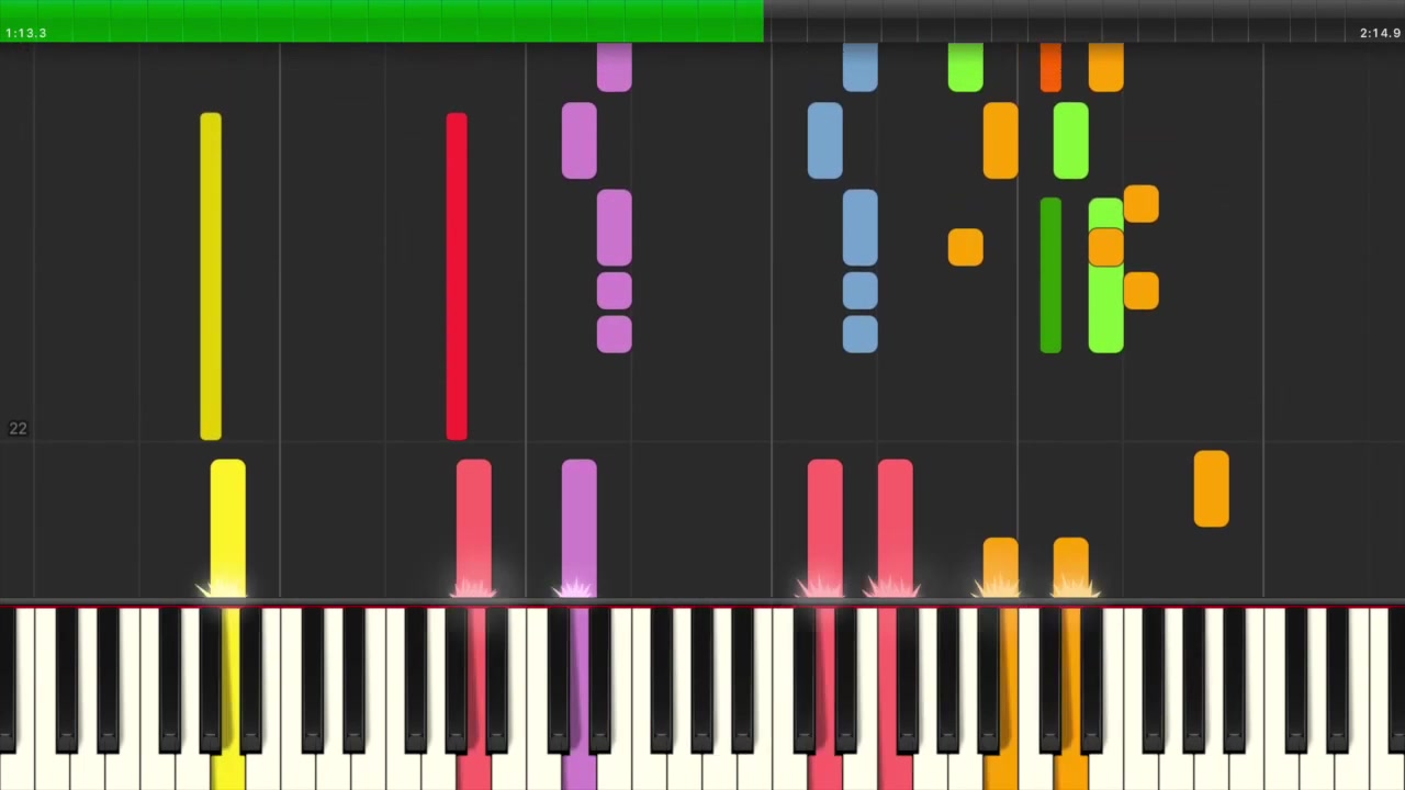 阿塞拜疆共和国国歌《阿塞拜疆进行曲》[Synthesia]哔哩哔哩bilibili