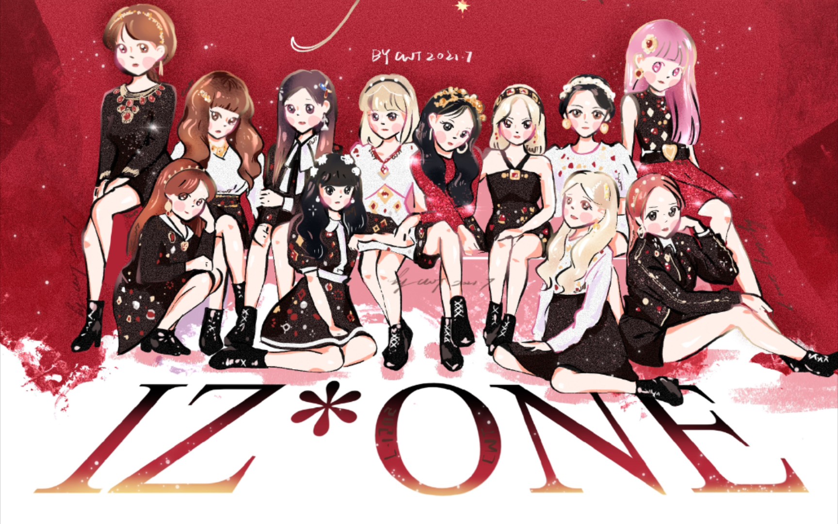 [假想分配]如果izone唱twice--fancy该怎么分配