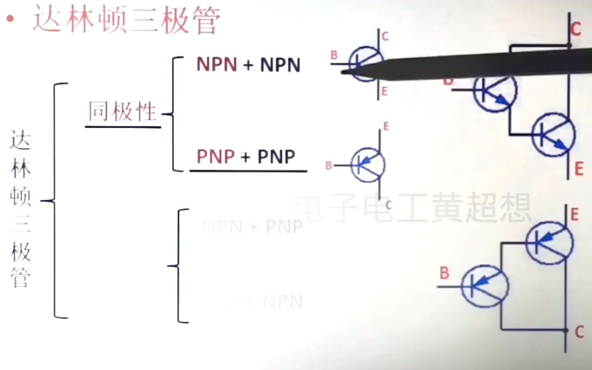 331怎么测量达林顿三极管?和普通三极管不一样哔哩哔哩bilibili