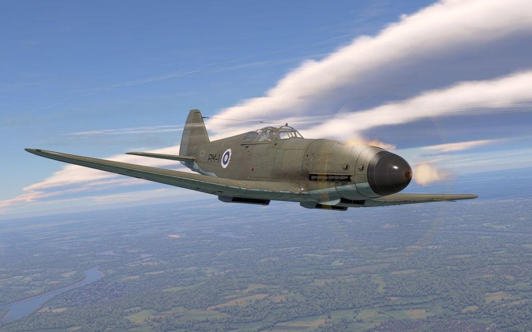 战争雷霆瑞典科技树芬兰飓风战机新入手试驾