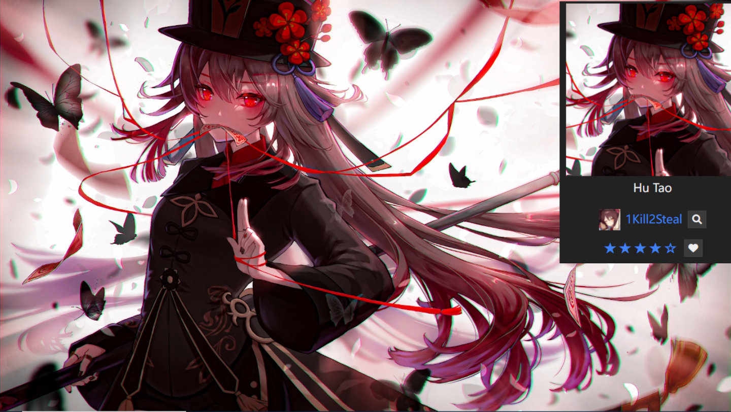 wallpaper engine 胡桃yyds