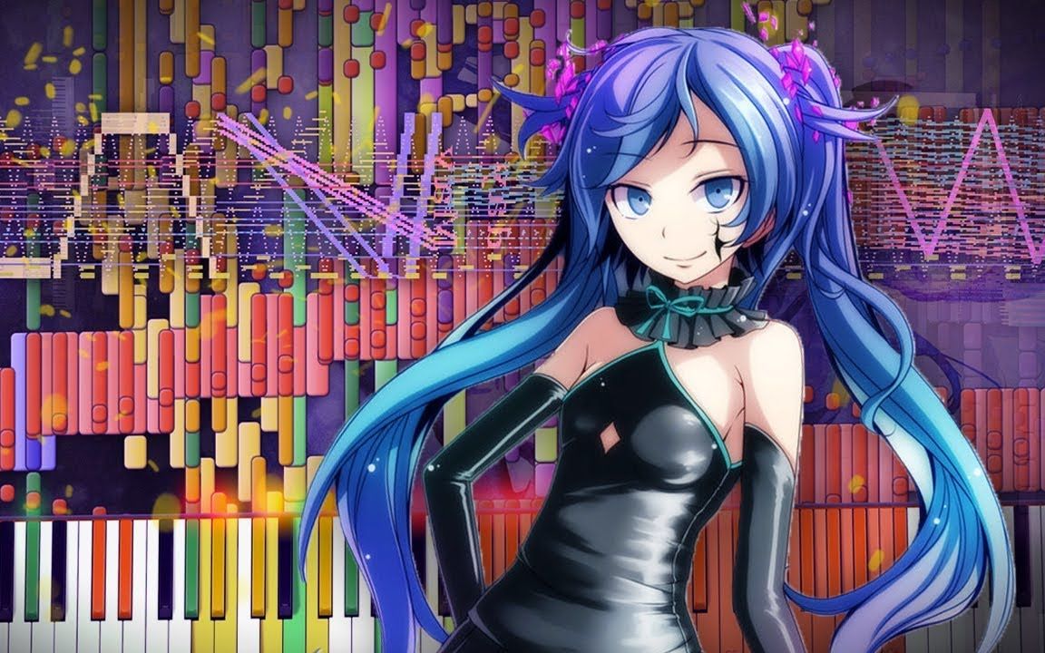黑乐谱初音未来deco27幽灵法则20万音符