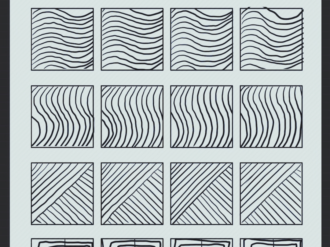 控笔练习 #自学插画 新手小白自学插画300天day12