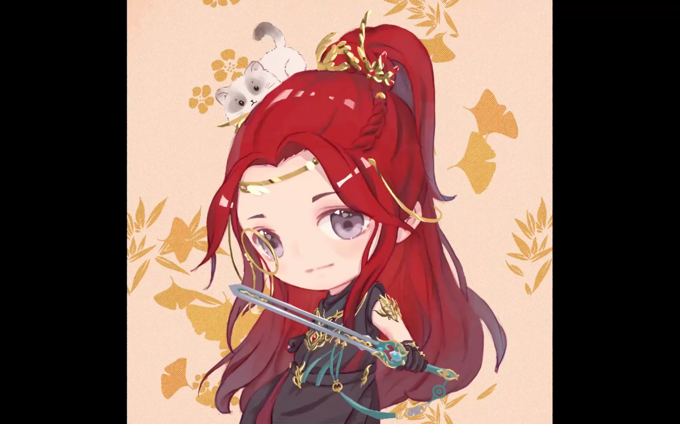 【procreate绘画过程】q版喵哥