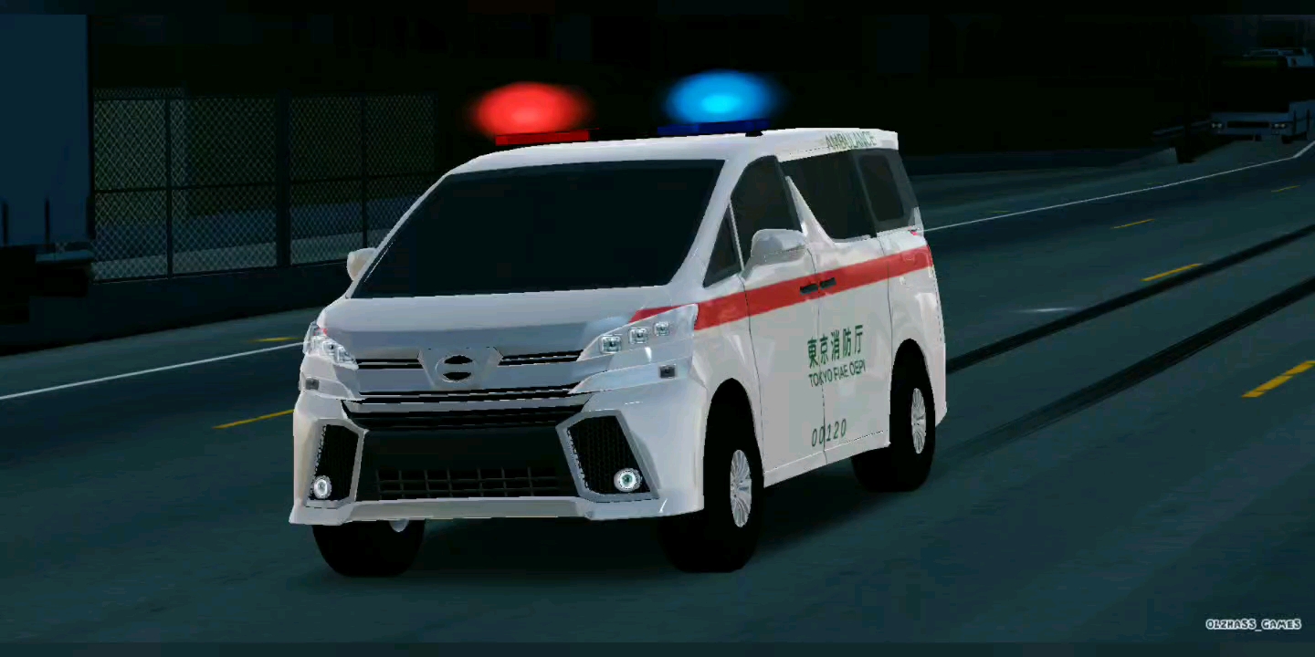 自己做的日本东京消防厅的救护车(非存档)