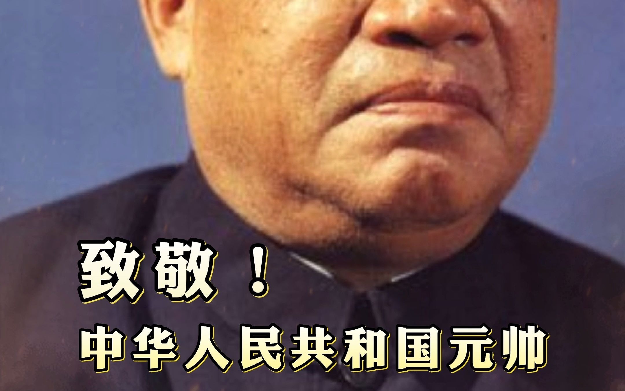 今日,缅怀朱老总!