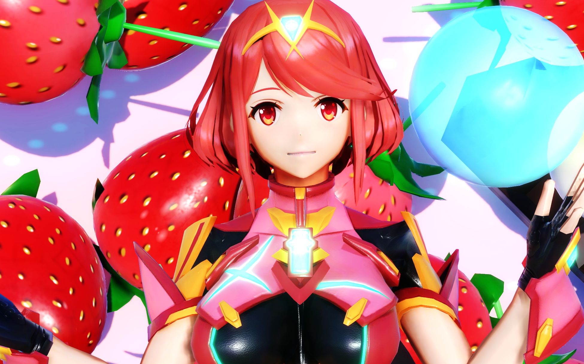 【mmd-异度之刃2】焰『恋爱循环』