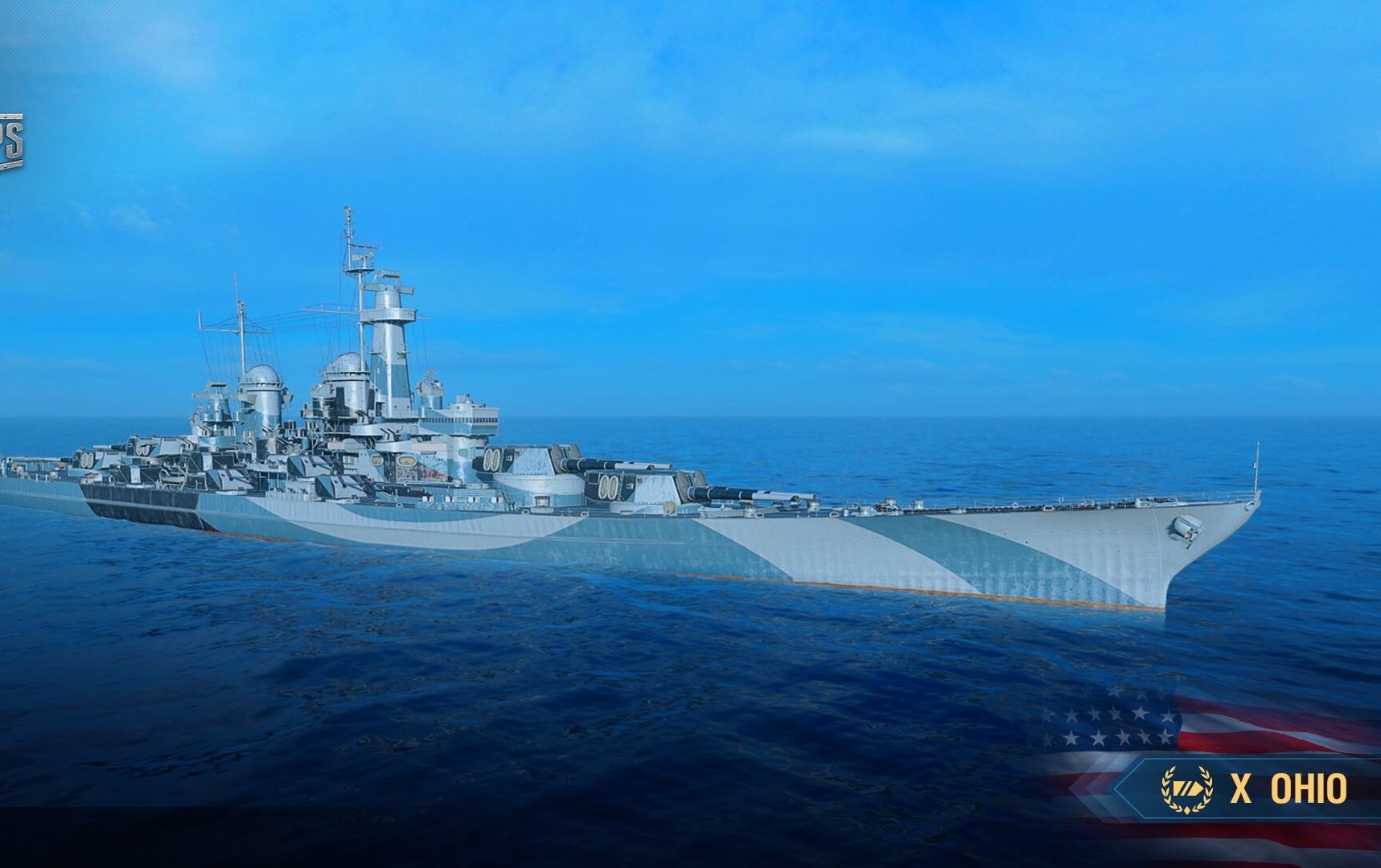 美战俄亥俄15.7w实况:光荣之下的最强战列舰