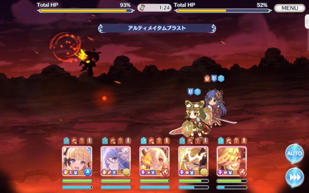 (公主连结日服)8月斗技场round 18