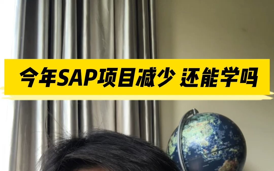 今年SAP项目减少,是什么原因呢?学sap还有前途吗?哔哩哔哩bilibili