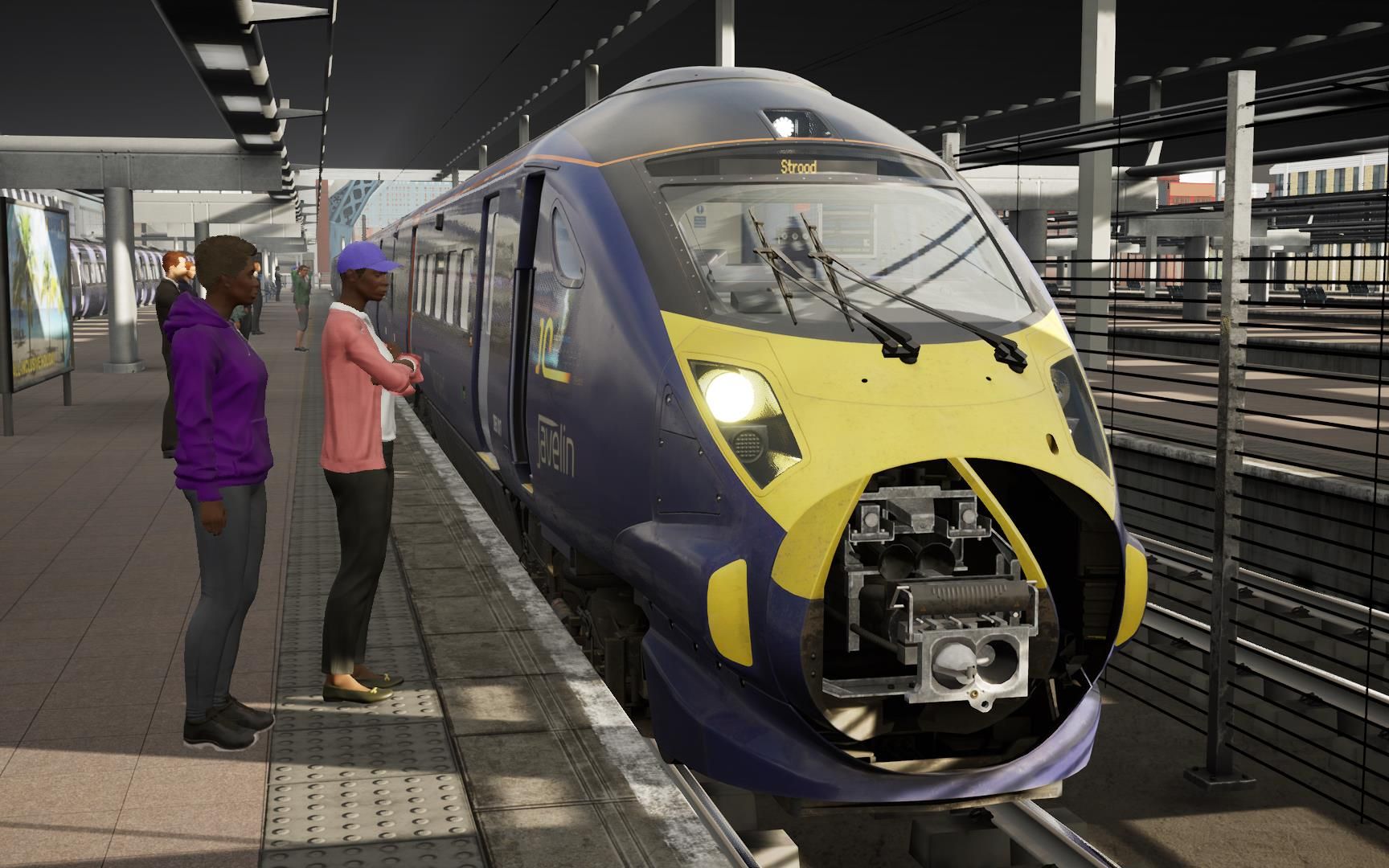 模拟火车世界3 英国东南铁路#2:晚点的列车开始疯狂蹭点,开小差直接eb