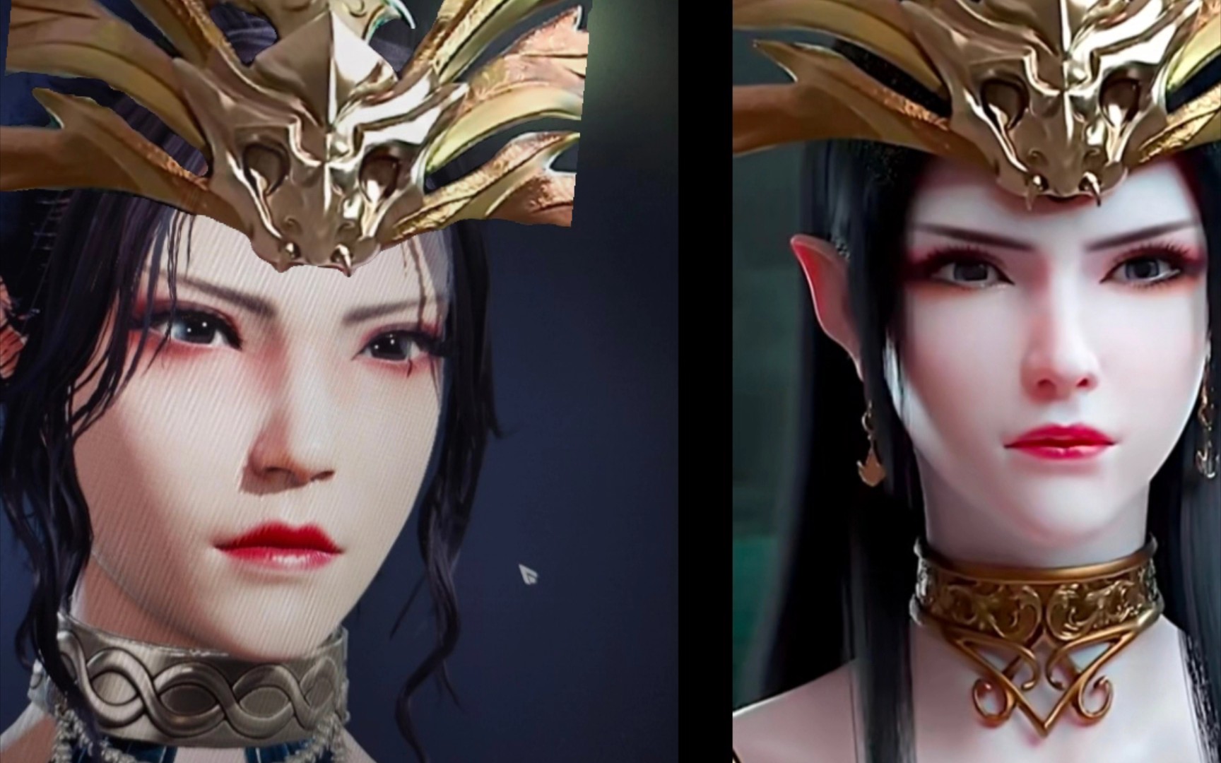 永劫无间女王美杜莎捏脸!姐妹同框!老婆酱冲冲冲![其实更像比比东!