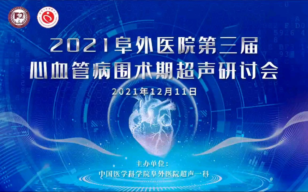 2021年阜外医院第三届心血管病围术期超声研讨会哔哩哔哩bilibili