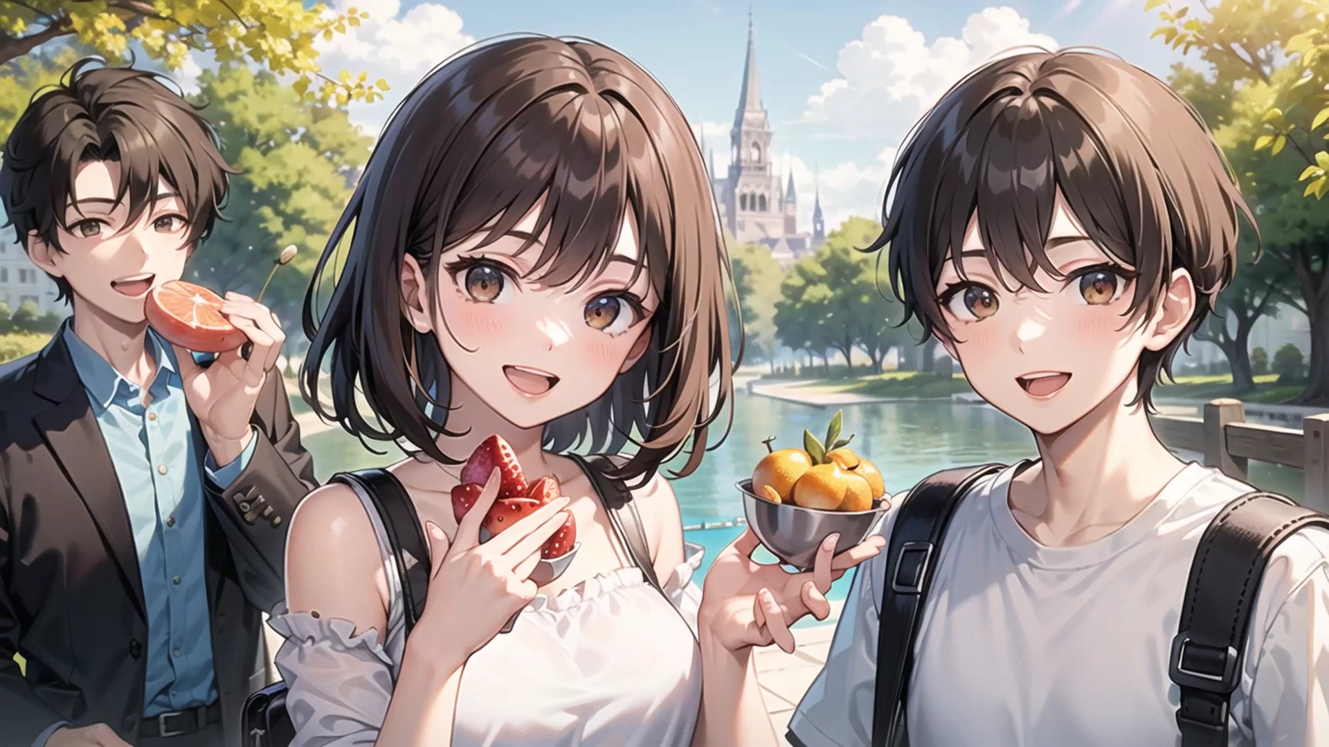 目前已知女主有三个偏执女校霸简珂温柔校花关姝尔失