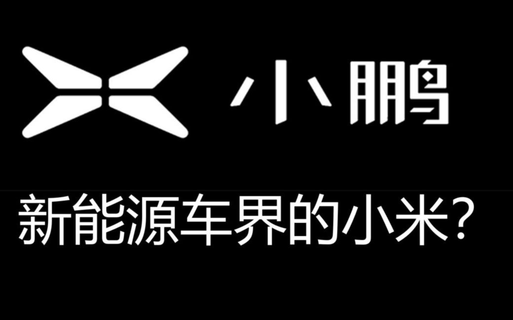 小鹏汽车  新能源车企里的小米?哔哩哔哩bilibili