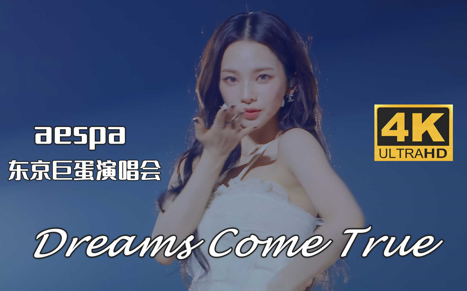 [图]【4K中字】aespa - Dreams Come True 穿越时空的重新演绎 蓝光收藏画质 2023 SYNK HYPER LINE 日本东京巨蛋演唱会