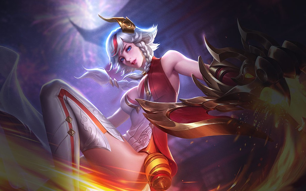 【传说对决体验服】琳蒂皮肤:风华锦韵